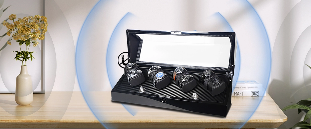 Anti-magnetization watch winder